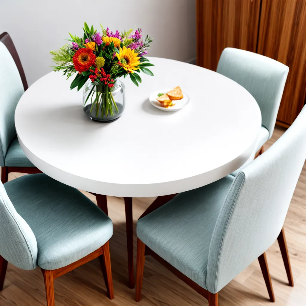 mesa jantar decoracao 2023 flores