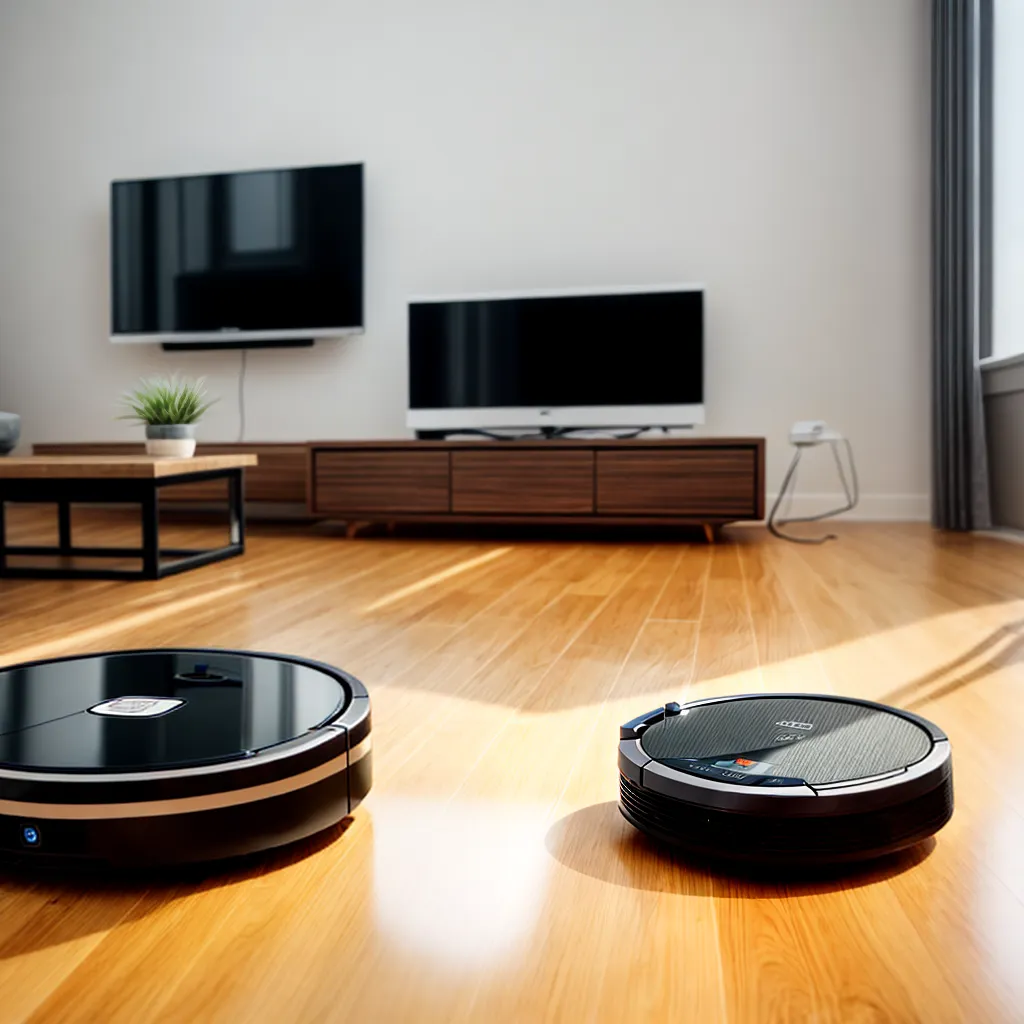 robo aspirador limpeza sala eficiente