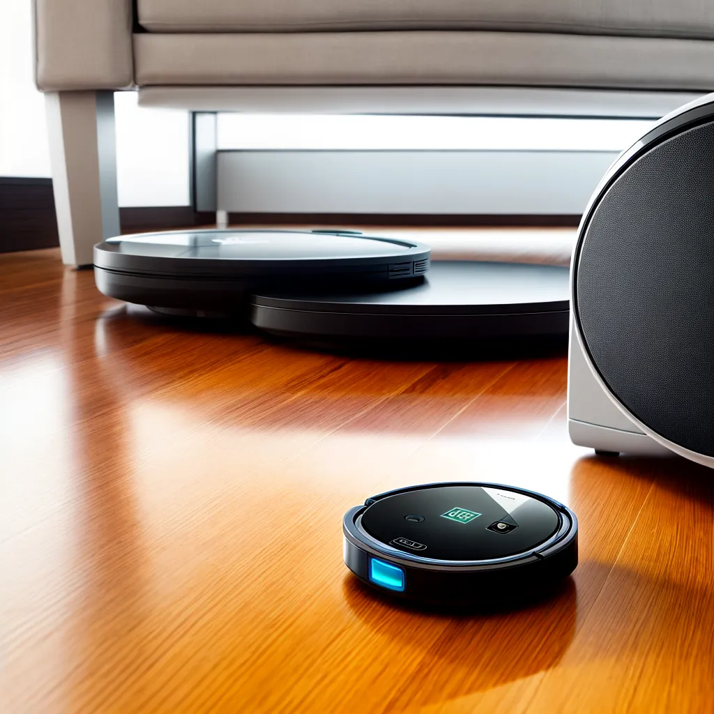 robo aspirador inteligente limpeza eficiente 1