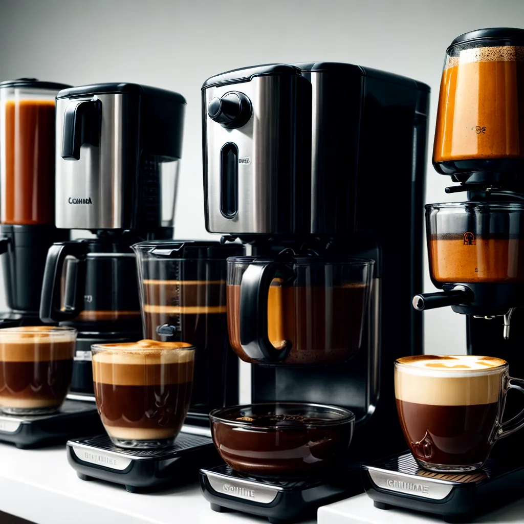 cafeteiras variedade design tamanho cafe