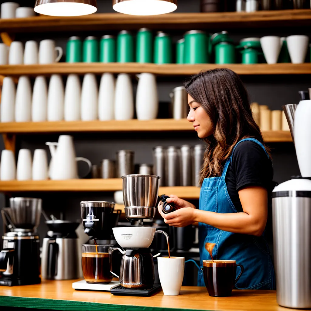 cafeteria sustentavel barista copo ceramica
