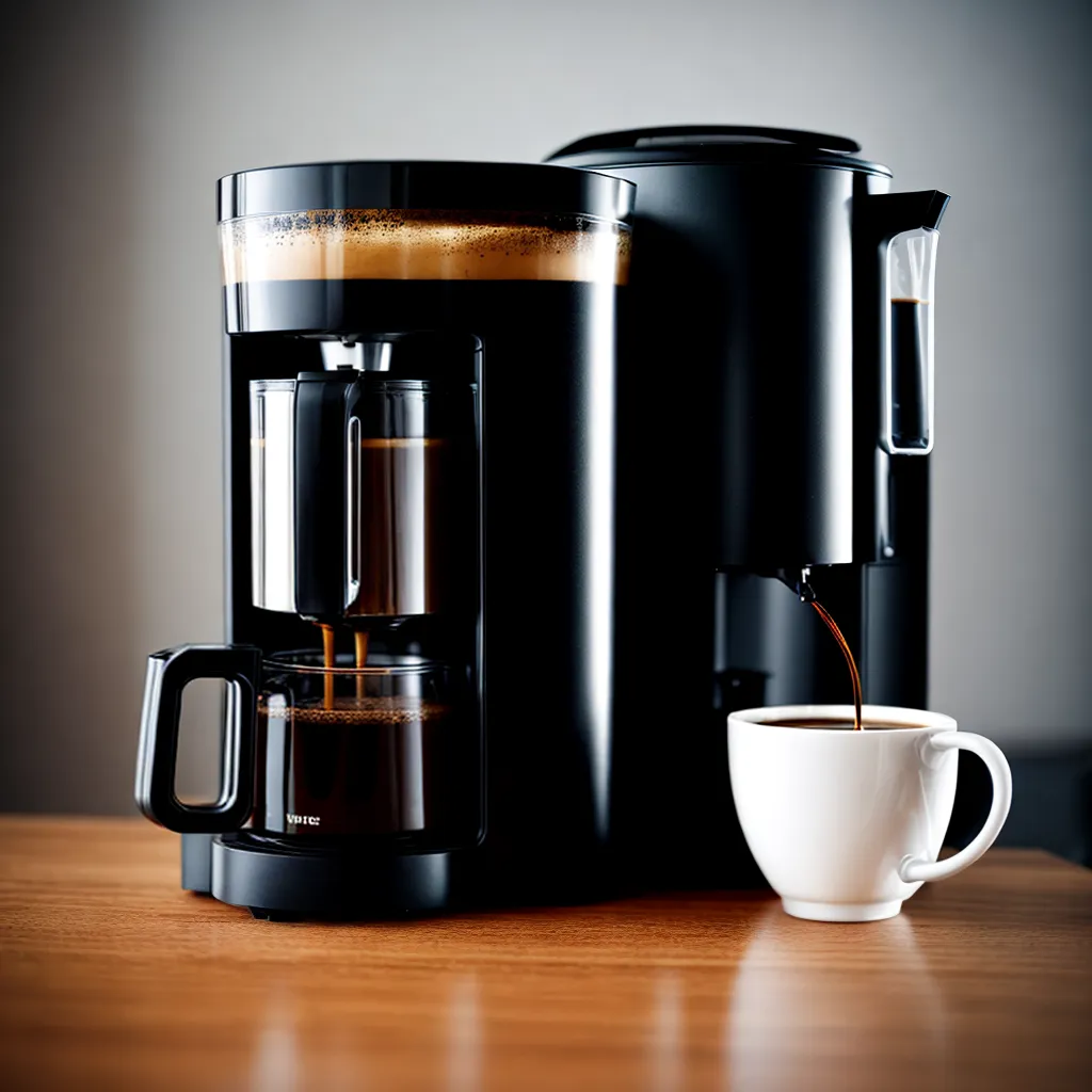 cafeteira moderna display digital cafe 1