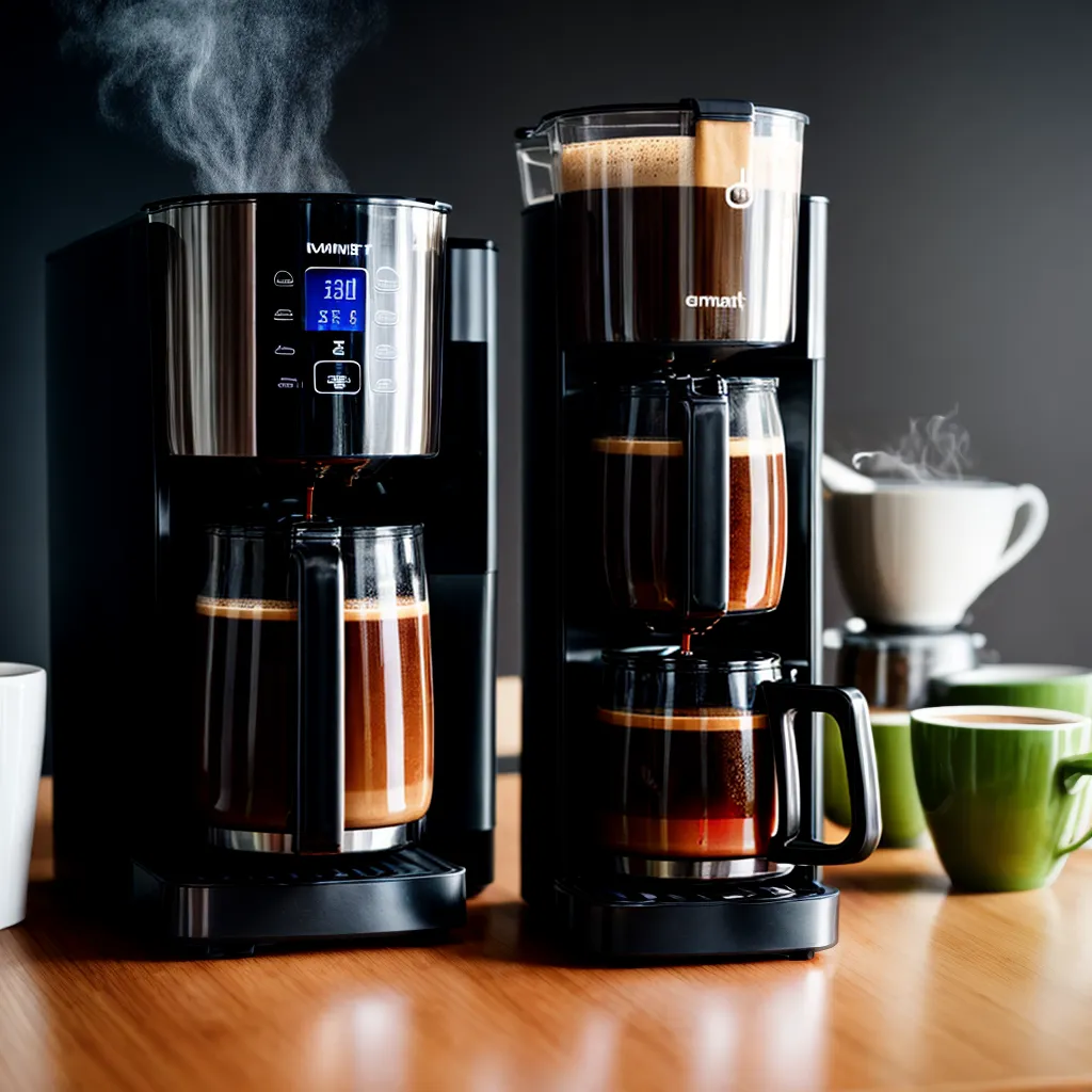 cafeteira moderna display digital cafe 2