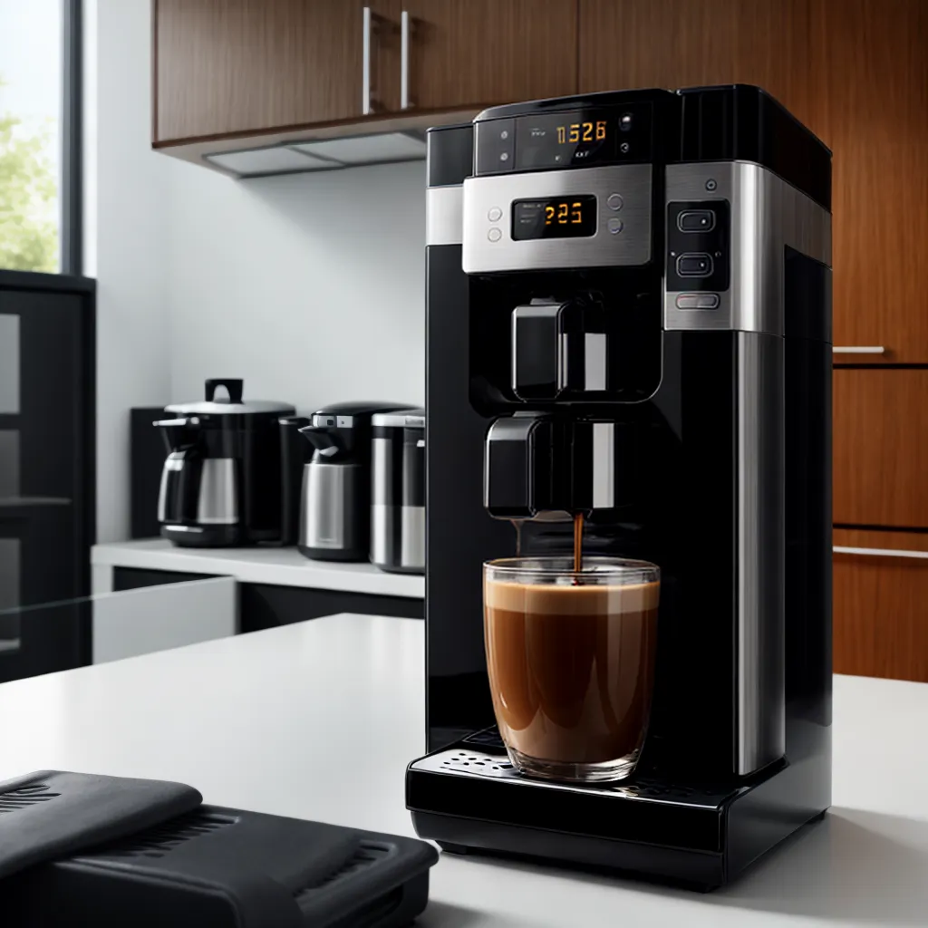 cafeteira moderna led steam cafe