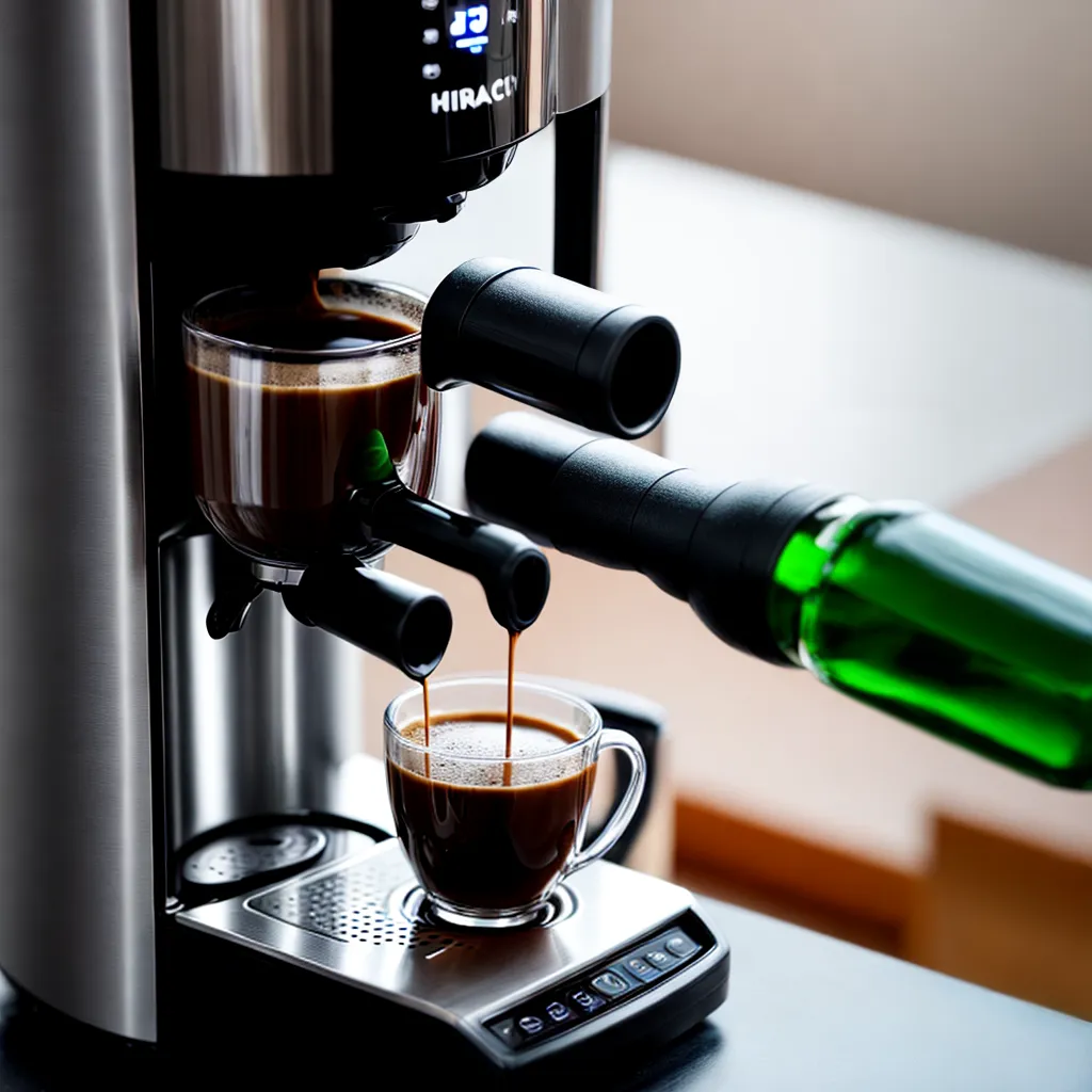 maquina cafe limpeza carafe espumante