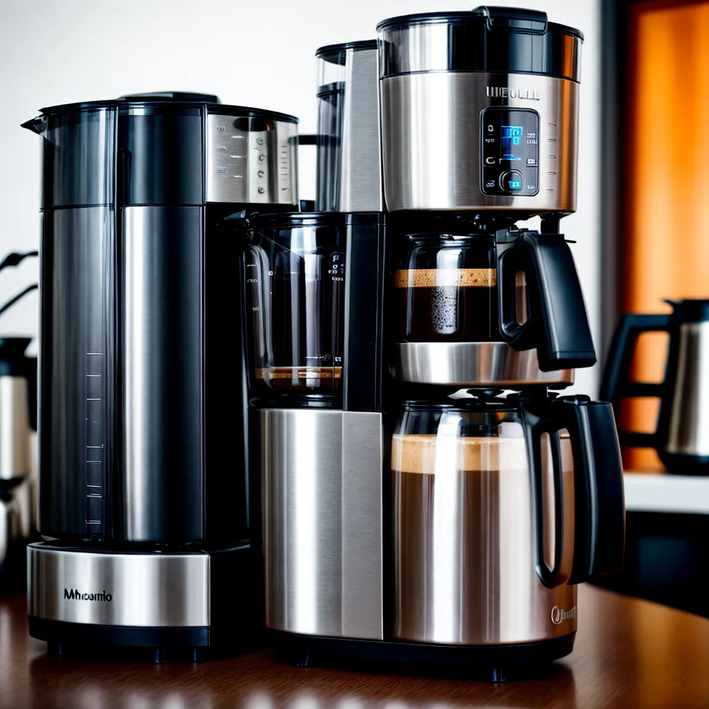 cafeteira brilhante inox limpa cafe
