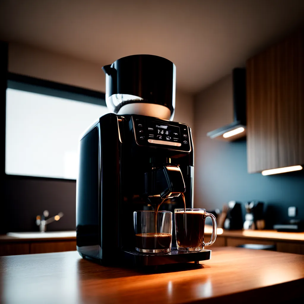 cafeteira moderna escritorio aroma cafe