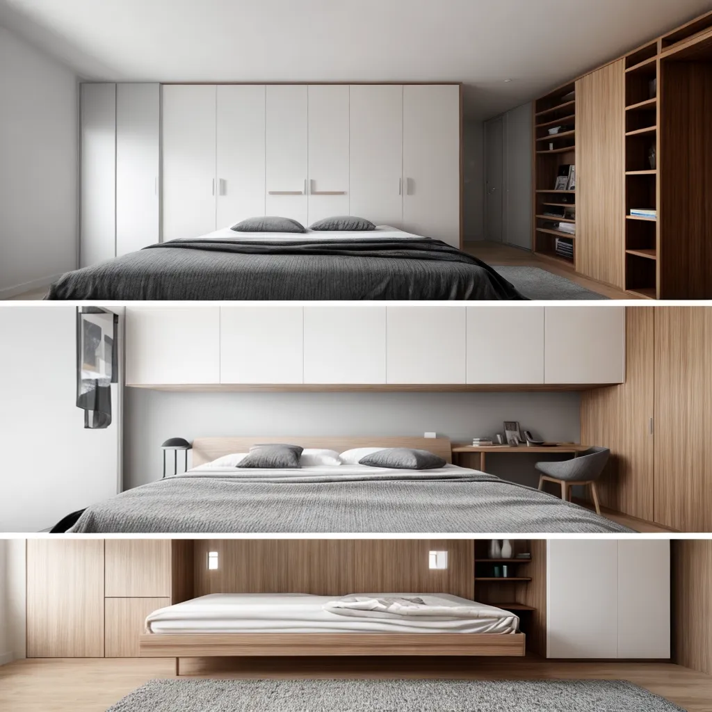 quarto acojedor bicama minimalista