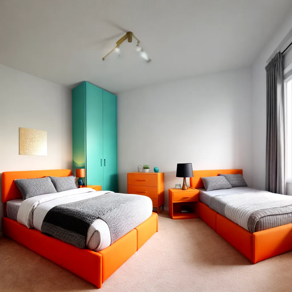 quarto moderno bicama conforto decoracao