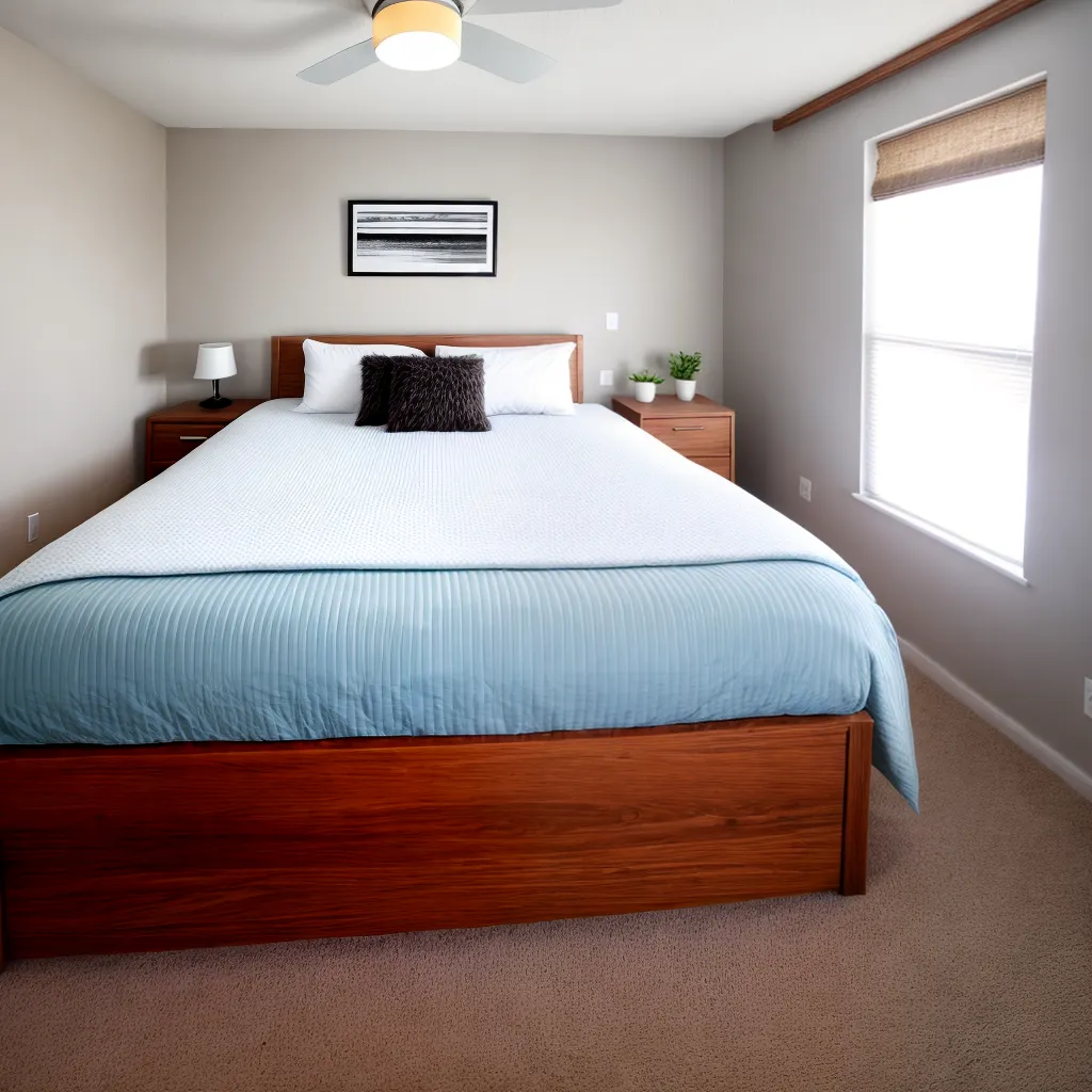 quarto acojedor bicama minimalista 1