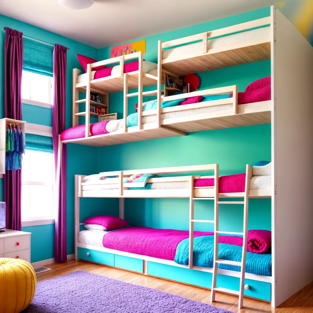 quarto infantil colorido alegre