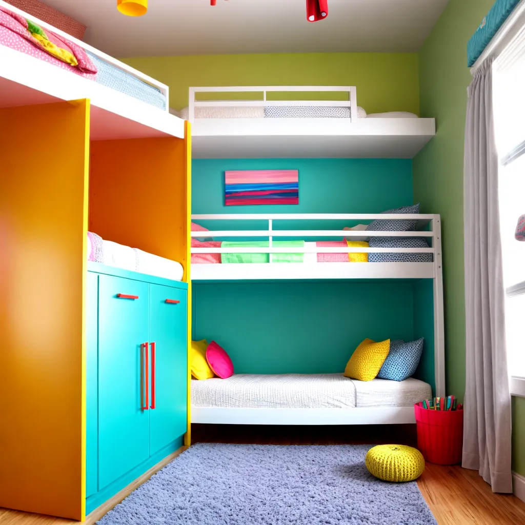 quarto infantil beliche colorido