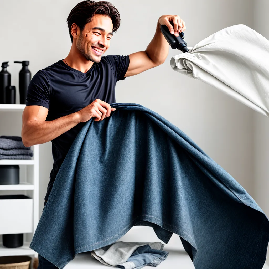 passar roupa vapor sorriso