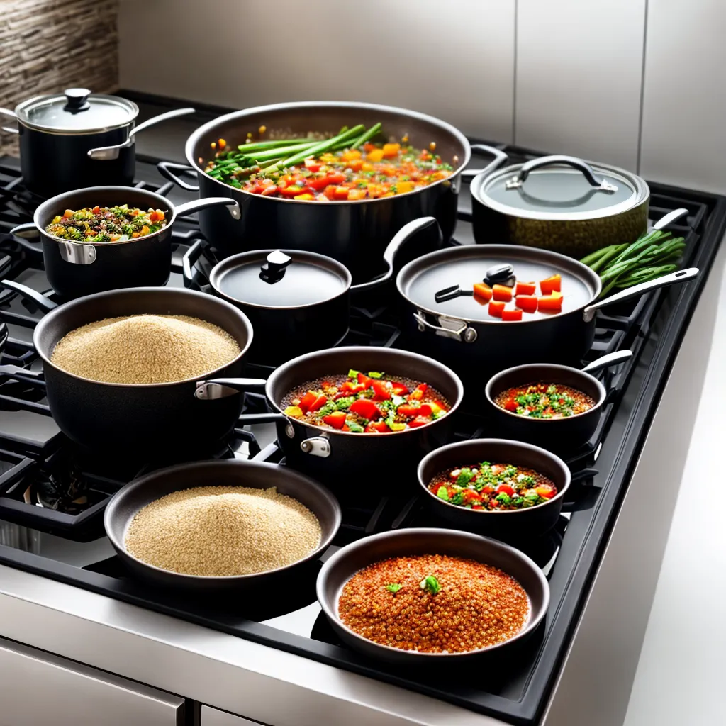 panelas vidro transparente alimentos saudaveis