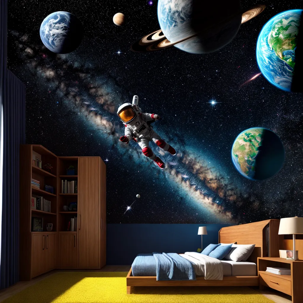 quarto espaco infantil imaginativo