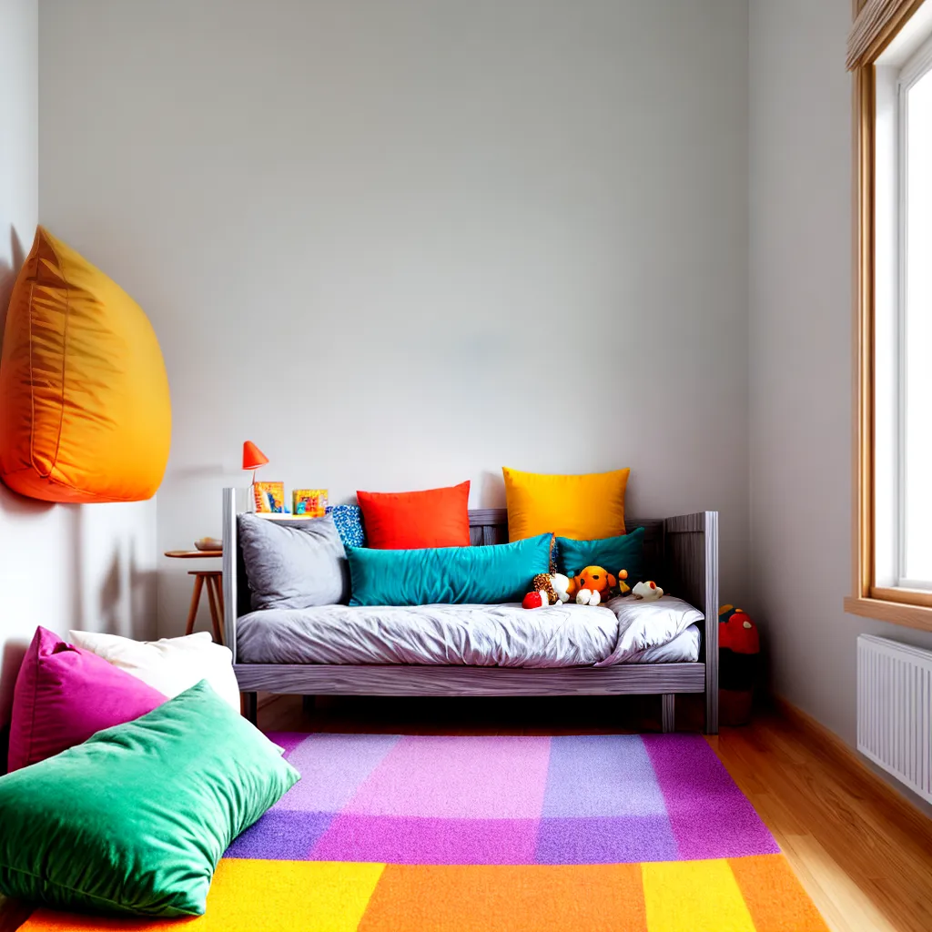 quarto infantil colorido alegre 1
