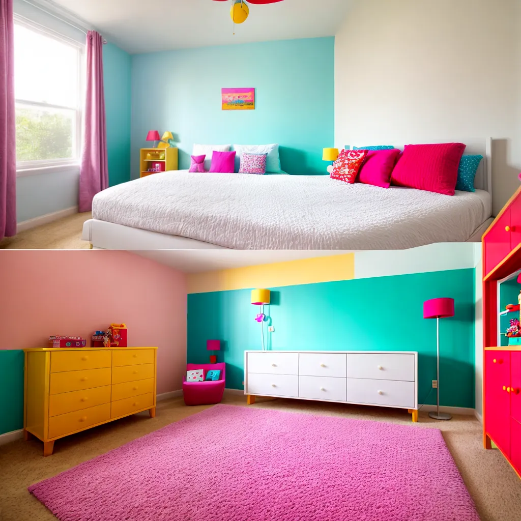 quarto infantil colorido alegre 2