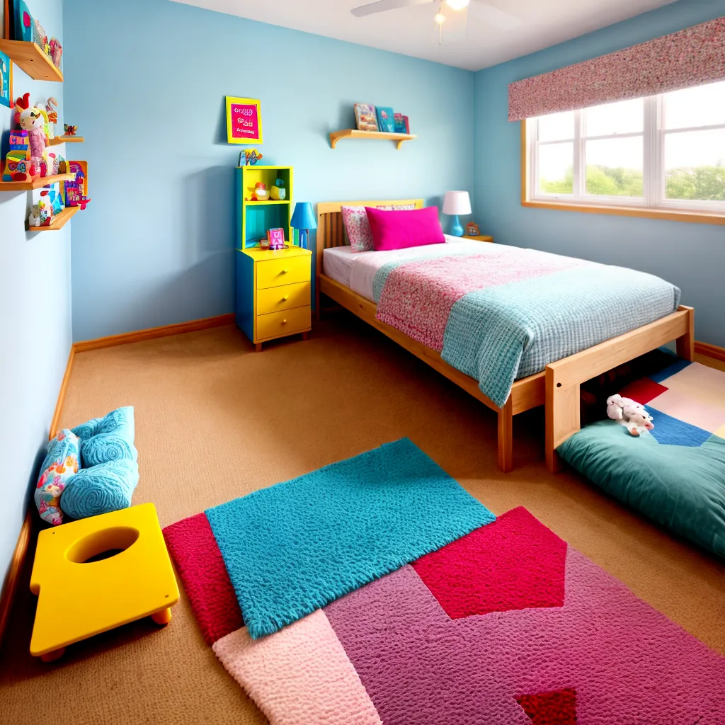 quarto infantil colorido fofo 1