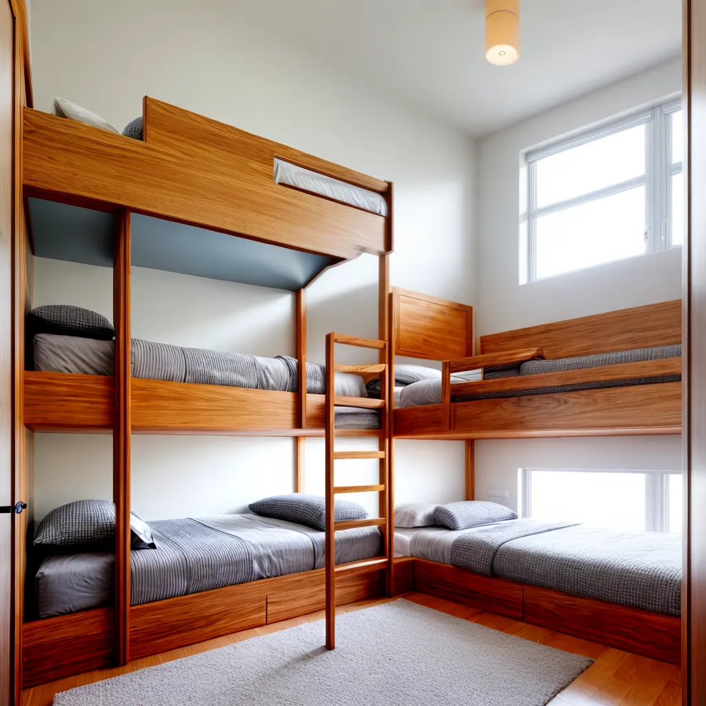 quarto arranjo bicama organizado