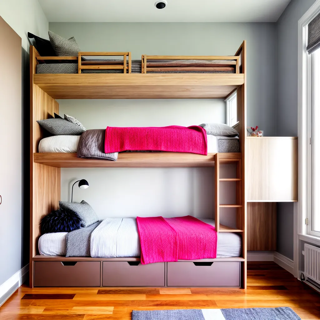 quarto acocho bicama organizado