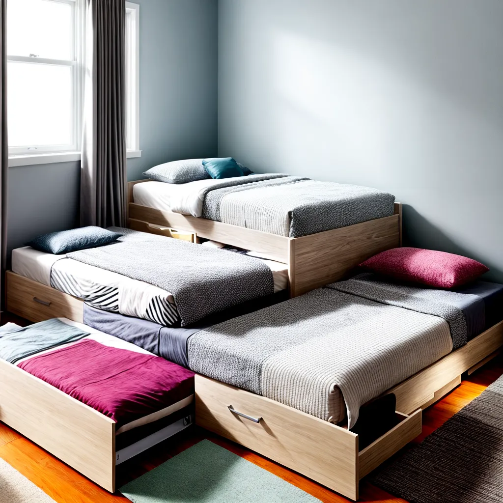 quarto acojedor bicama organizado 1