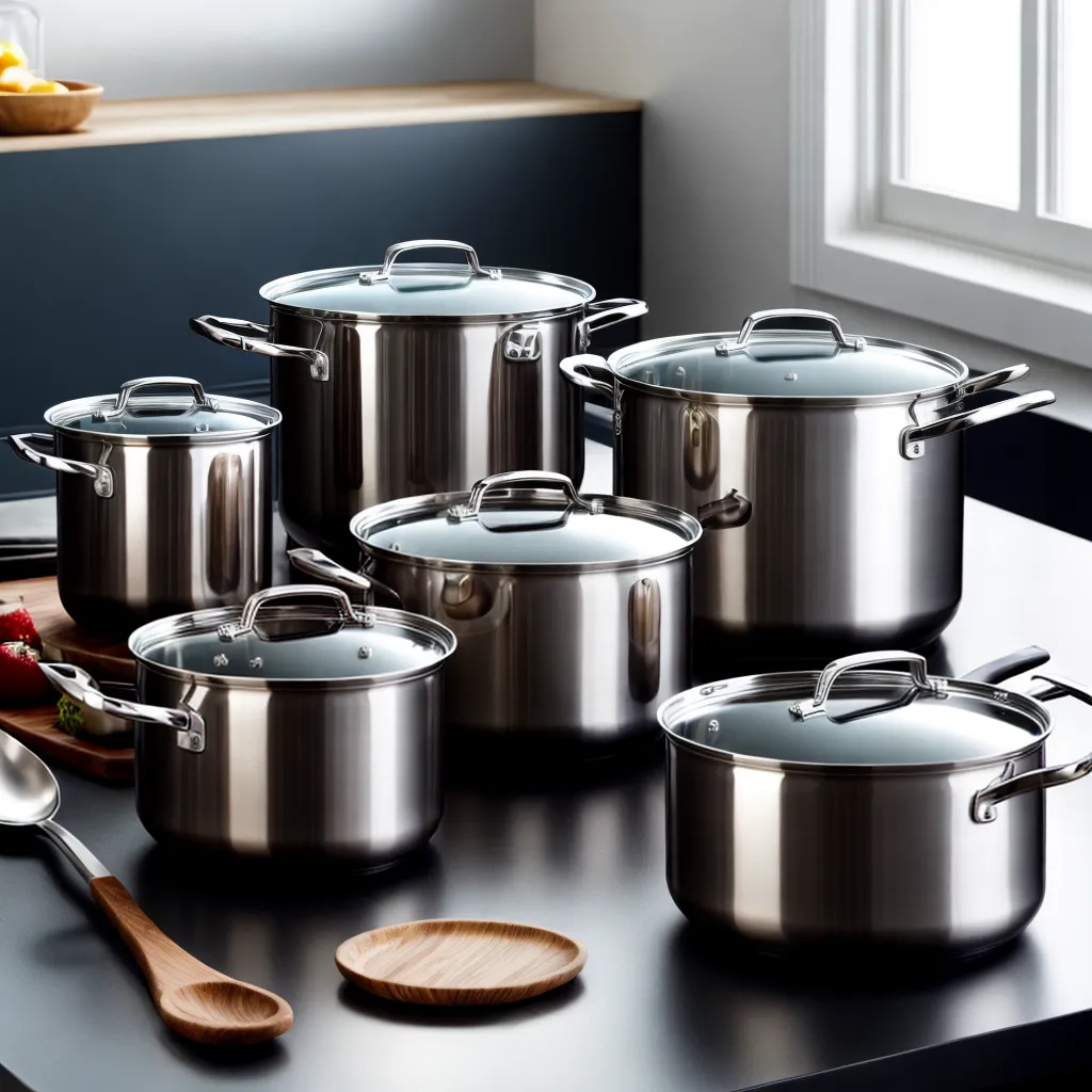panela aco inox cozinha elegante 1 panela aco inox cozinha elegante 1
