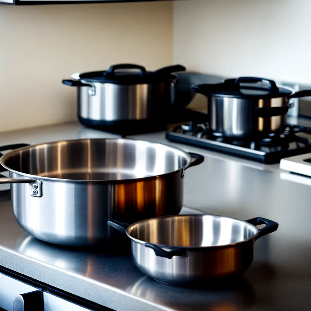 panela aco inox minimalista