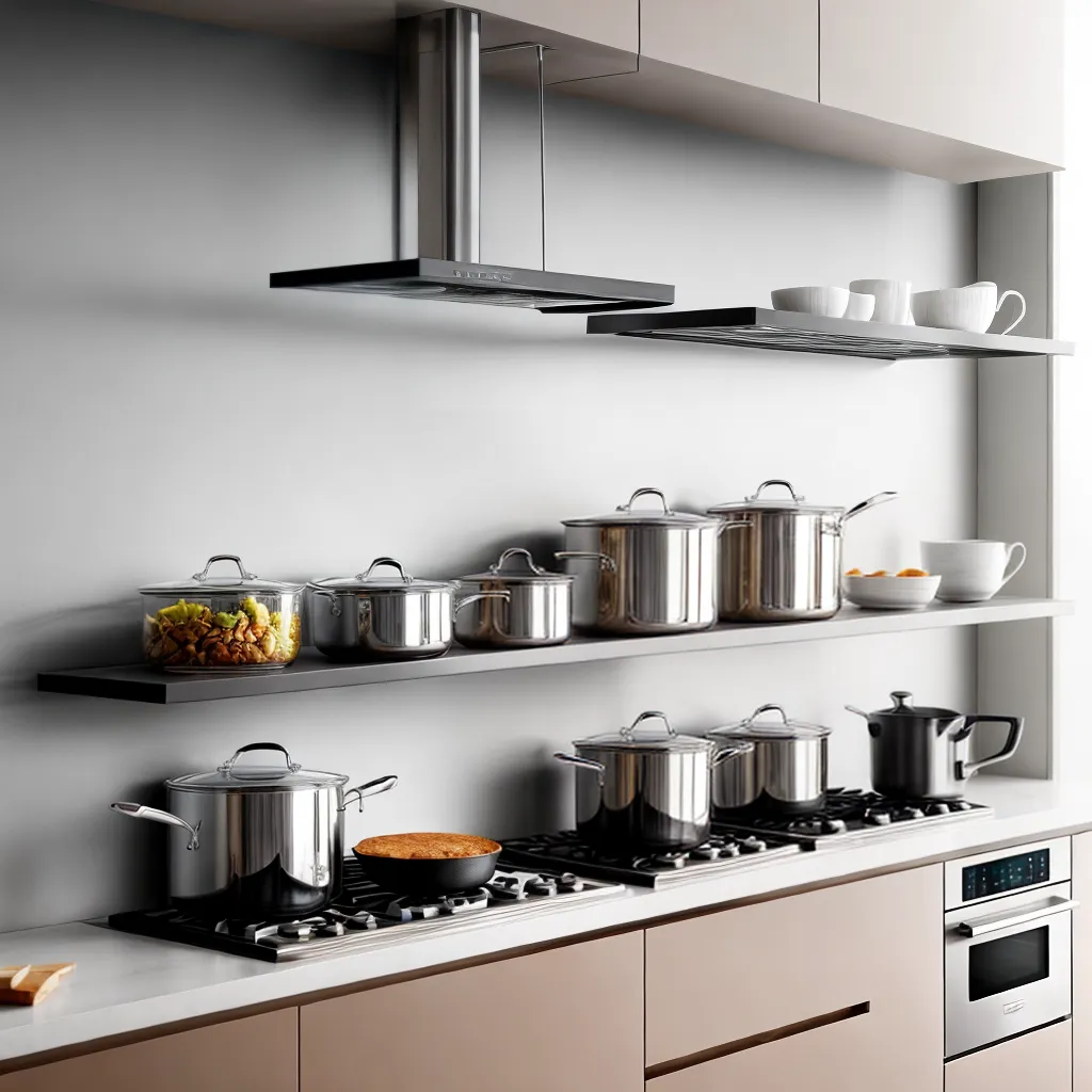 cozinha moderna panelas aco inox 4 cozinha moderna panelas aco inox 4