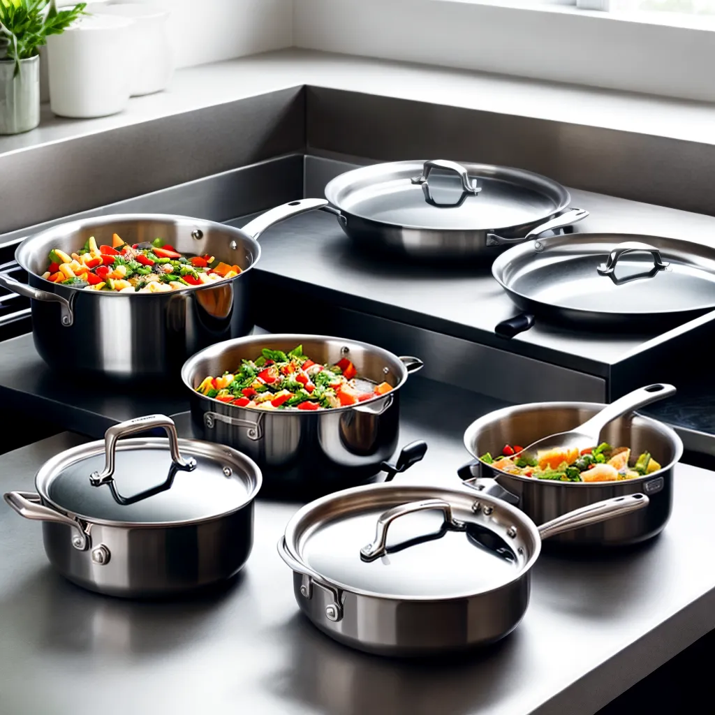panelas aco inox cozinha moderna 3