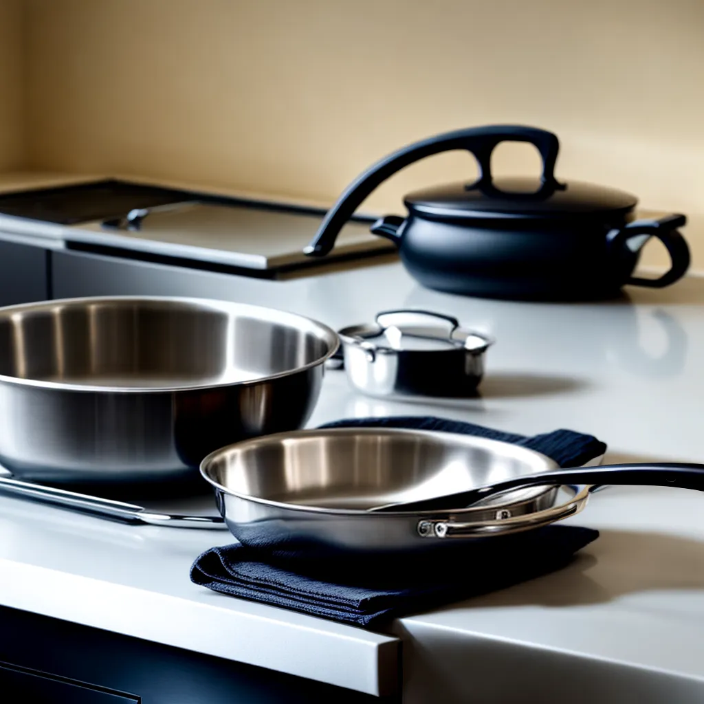 panela aco inox cozinha elegante 2 panela aco inox cozinha elegante 2