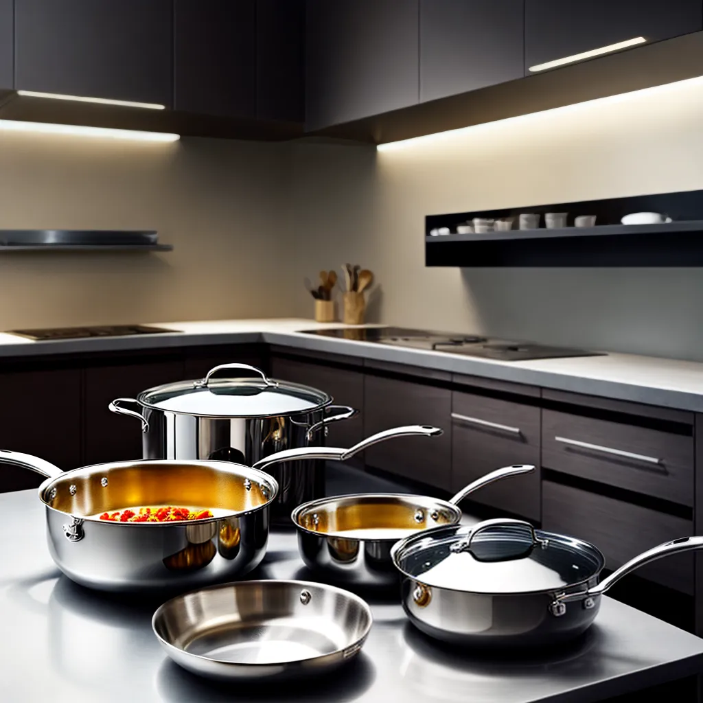 cozinha moderna panelas aco inox 14 cozinha moderna panelas aco inox 14