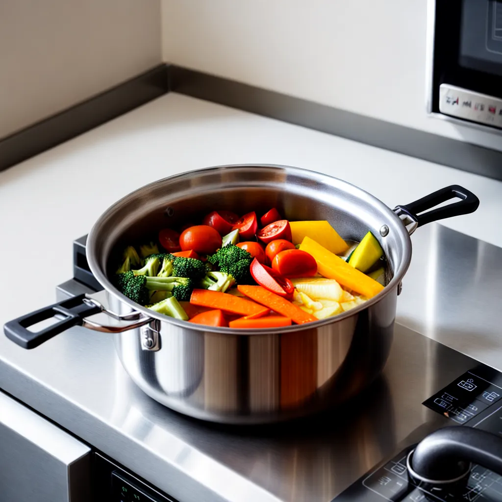 panela aco inox legumes coloridos