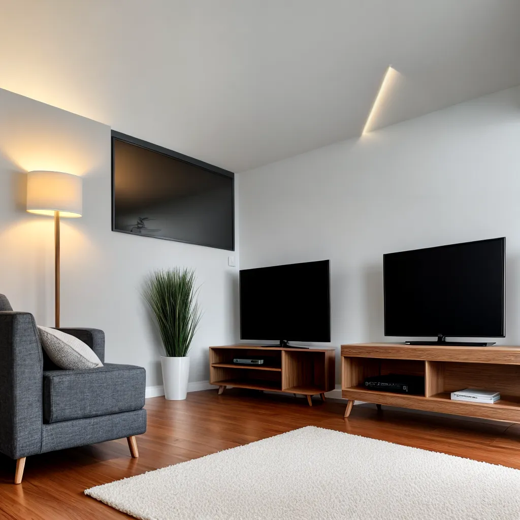 sala estar led ambiental elegante sala estar led ambiental elegante