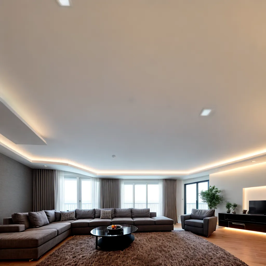 sala iluminada led ambiente aconchegante 2 sala iluminada led ambiente aconchegante 2