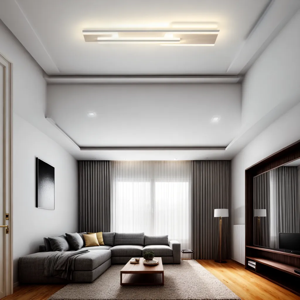 sala estar ambiente acolhedor led 1