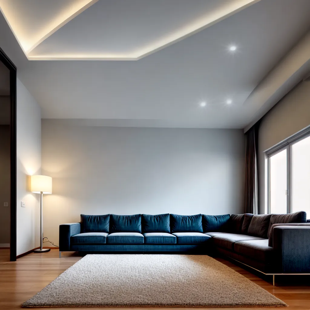 sala estar moderna ambiente acolhedor