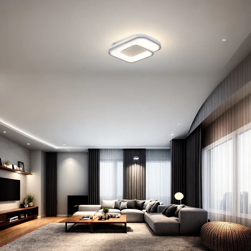 sala estar iluminacao led ambiente