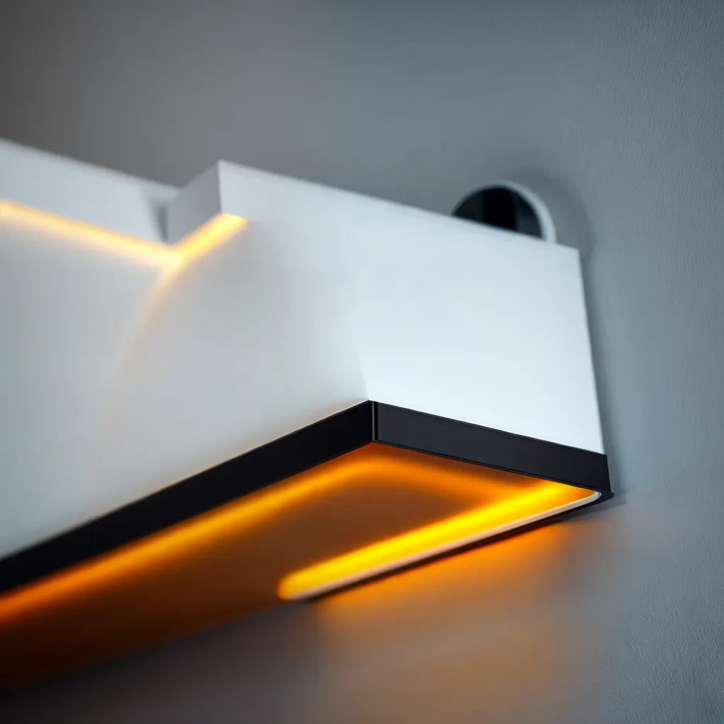 sala iluminada led eco friendly