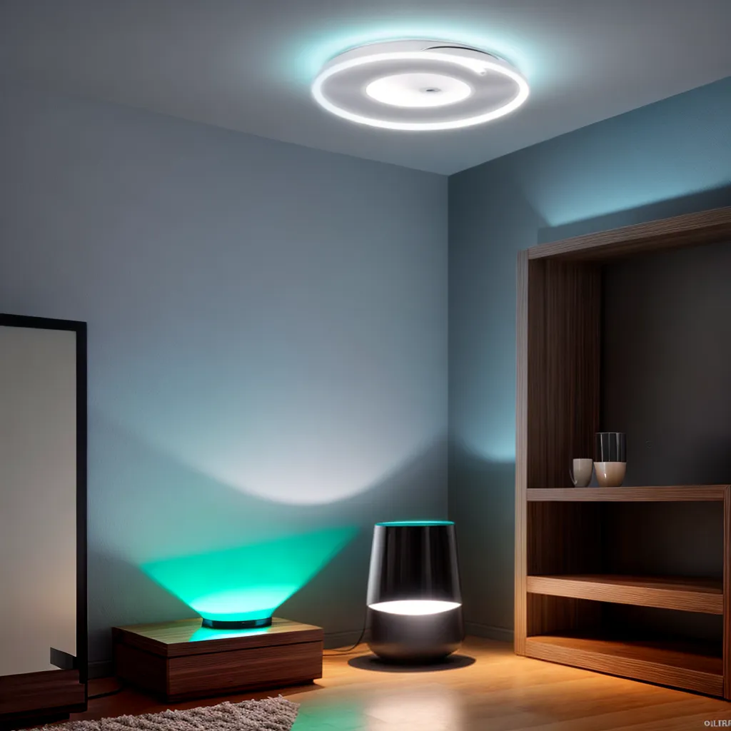 sala estar led elegante iluminacao