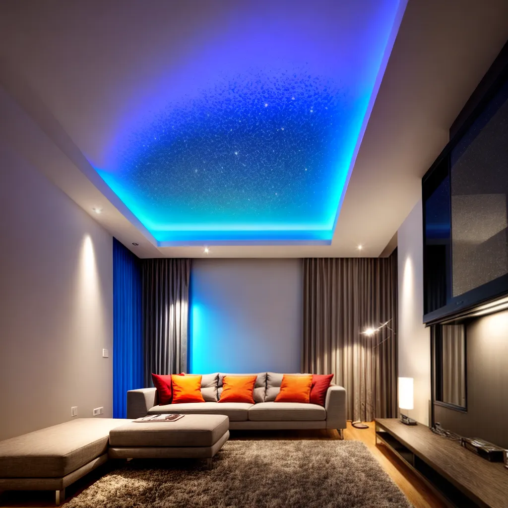 sala iluminada led ambiente acolhedor 3 sala iluminada led ambiente acolhedor 3