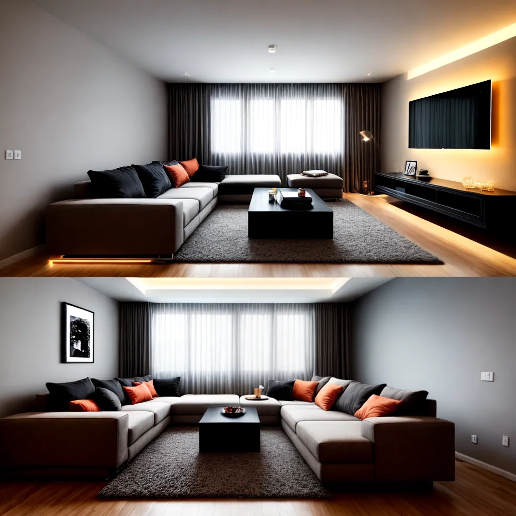 sala moderna luzes led ambiente 1 sala moderna luzes led ambiente 1