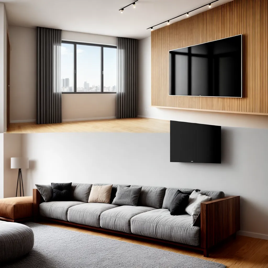 sala estar painel madeira claro sala estar painel madeira claro