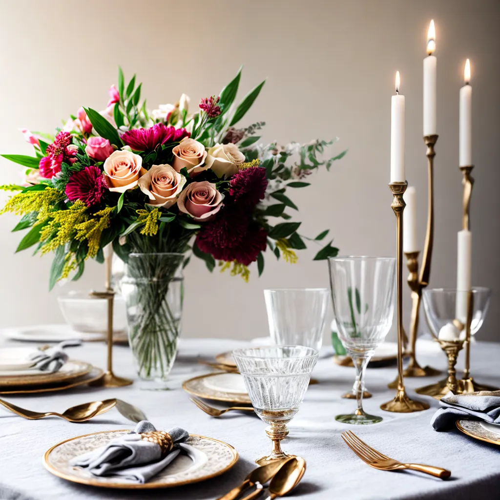 mesa especial candelabros flores mesa especial candelabros flores