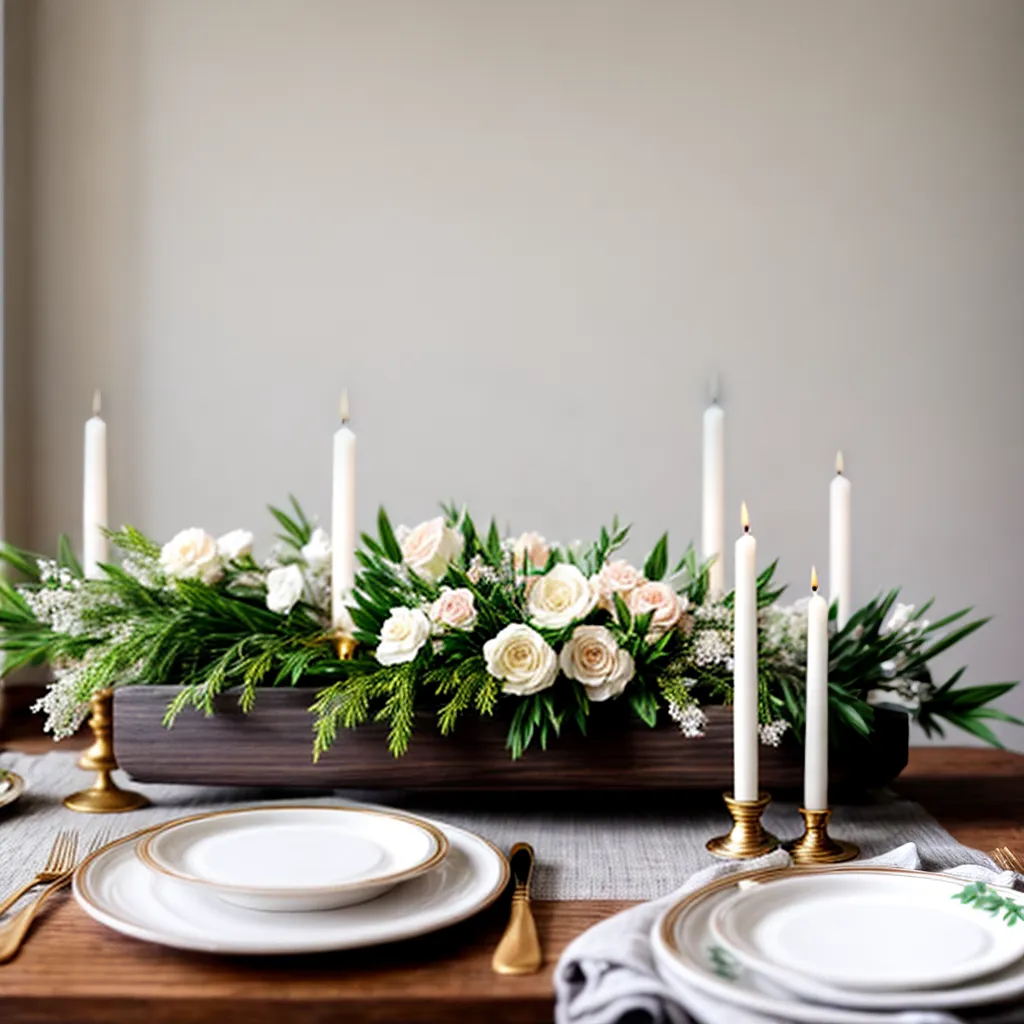 mesa jantar elegante candelabros flores brancas mesa jantar elegante candelabros flores brancas