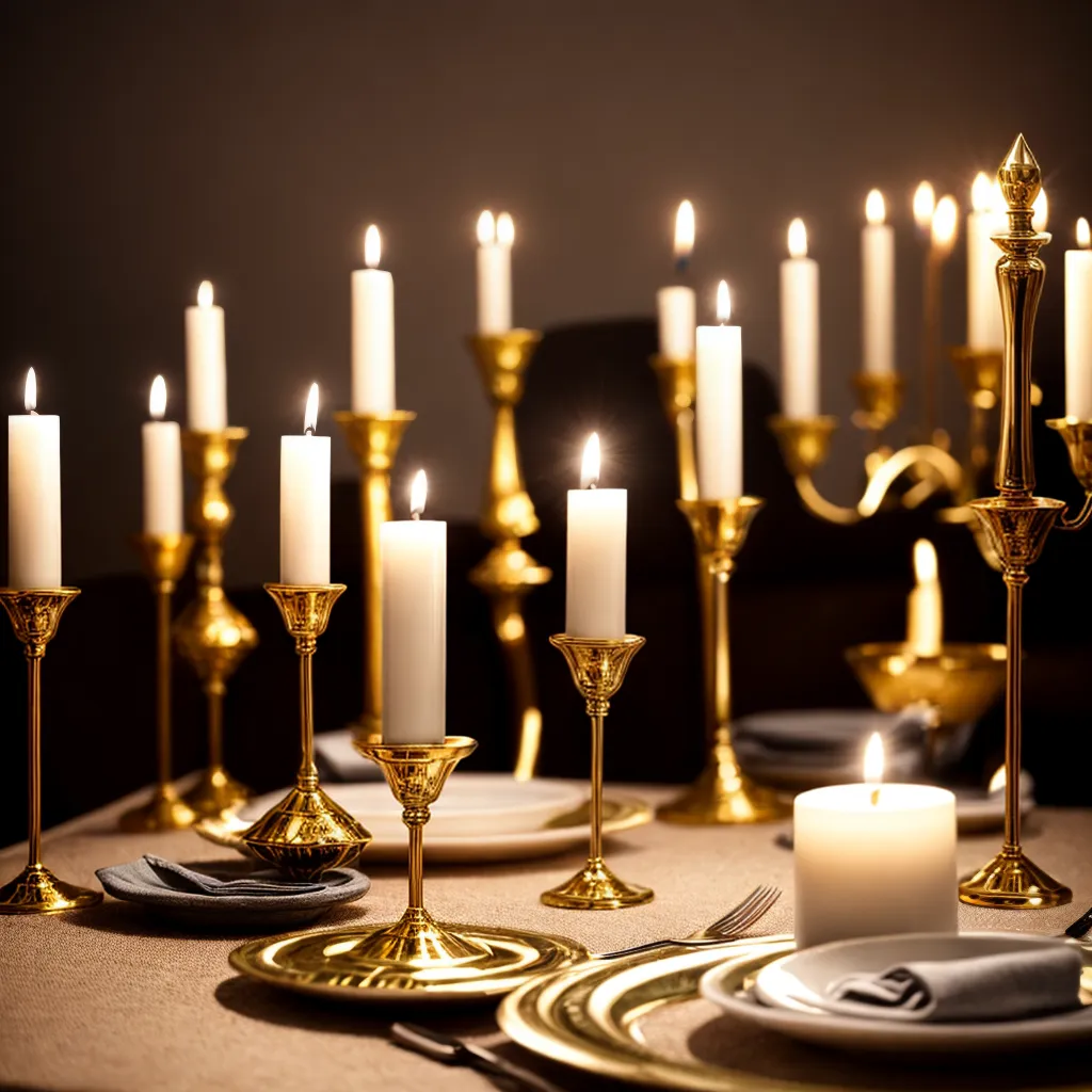 mesa jantar candelabros decoracao