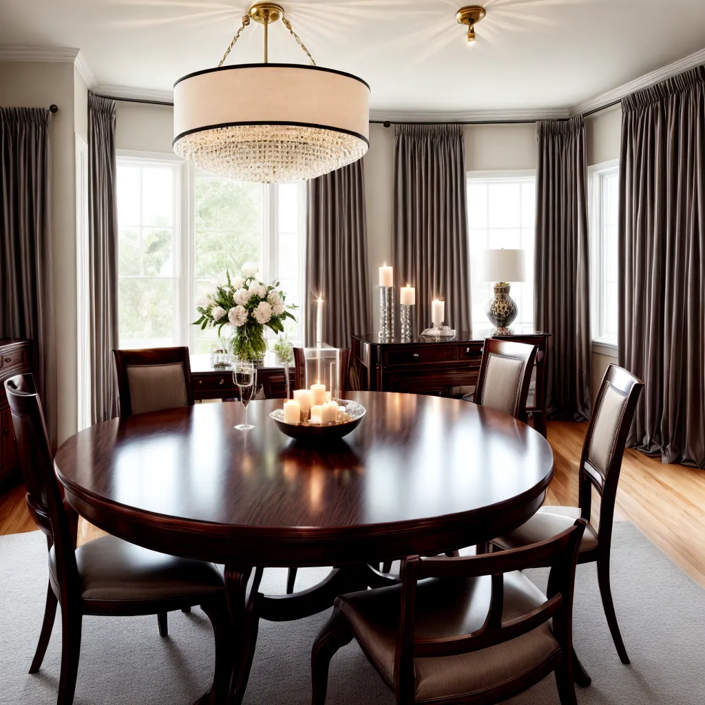 mesa jantar elegante candelabros decoracao