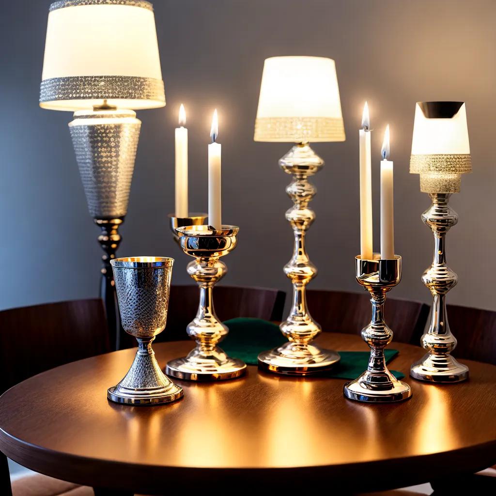 mesa jantar candelabros elegantes ambiente sofisticado