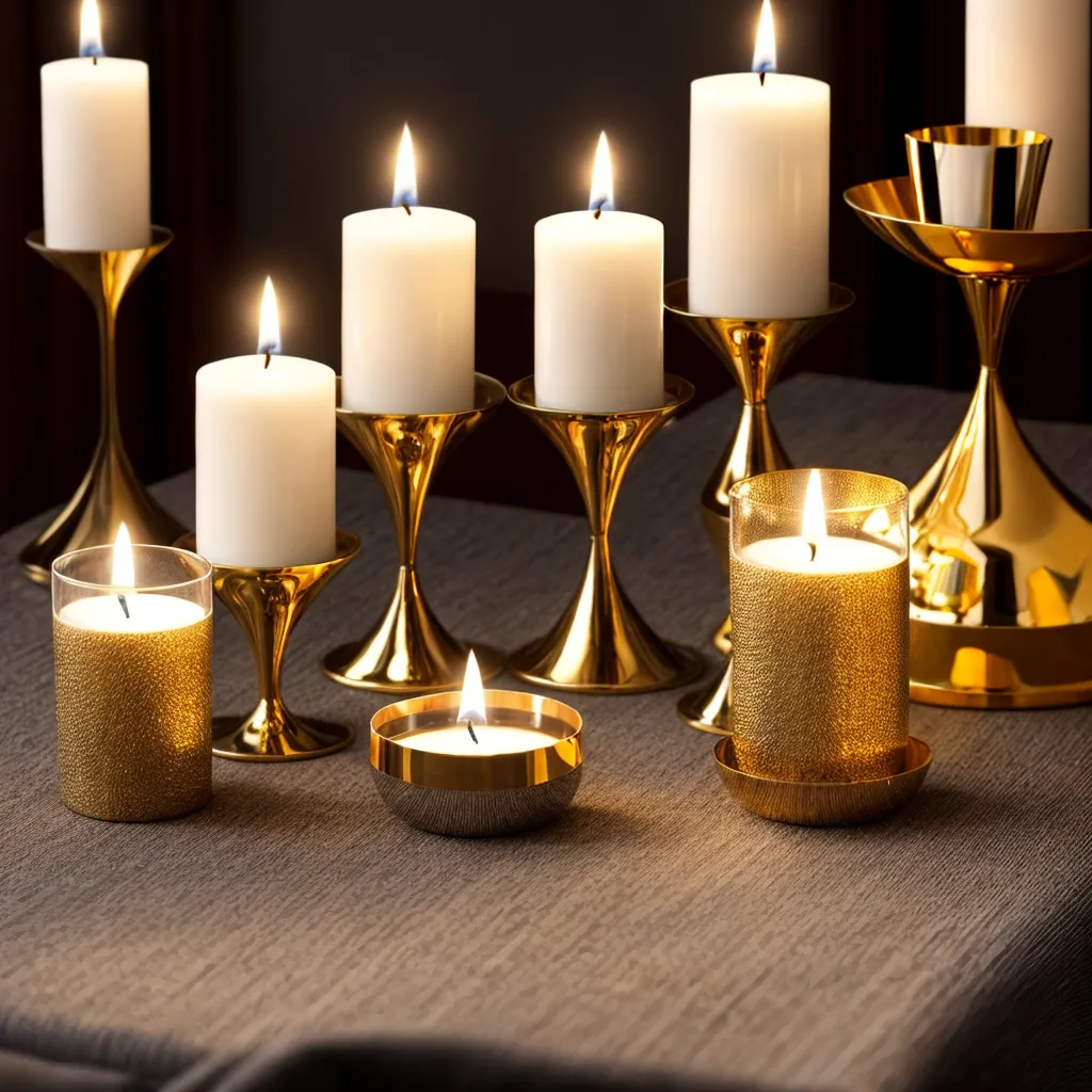 mesa jantar velas variedade