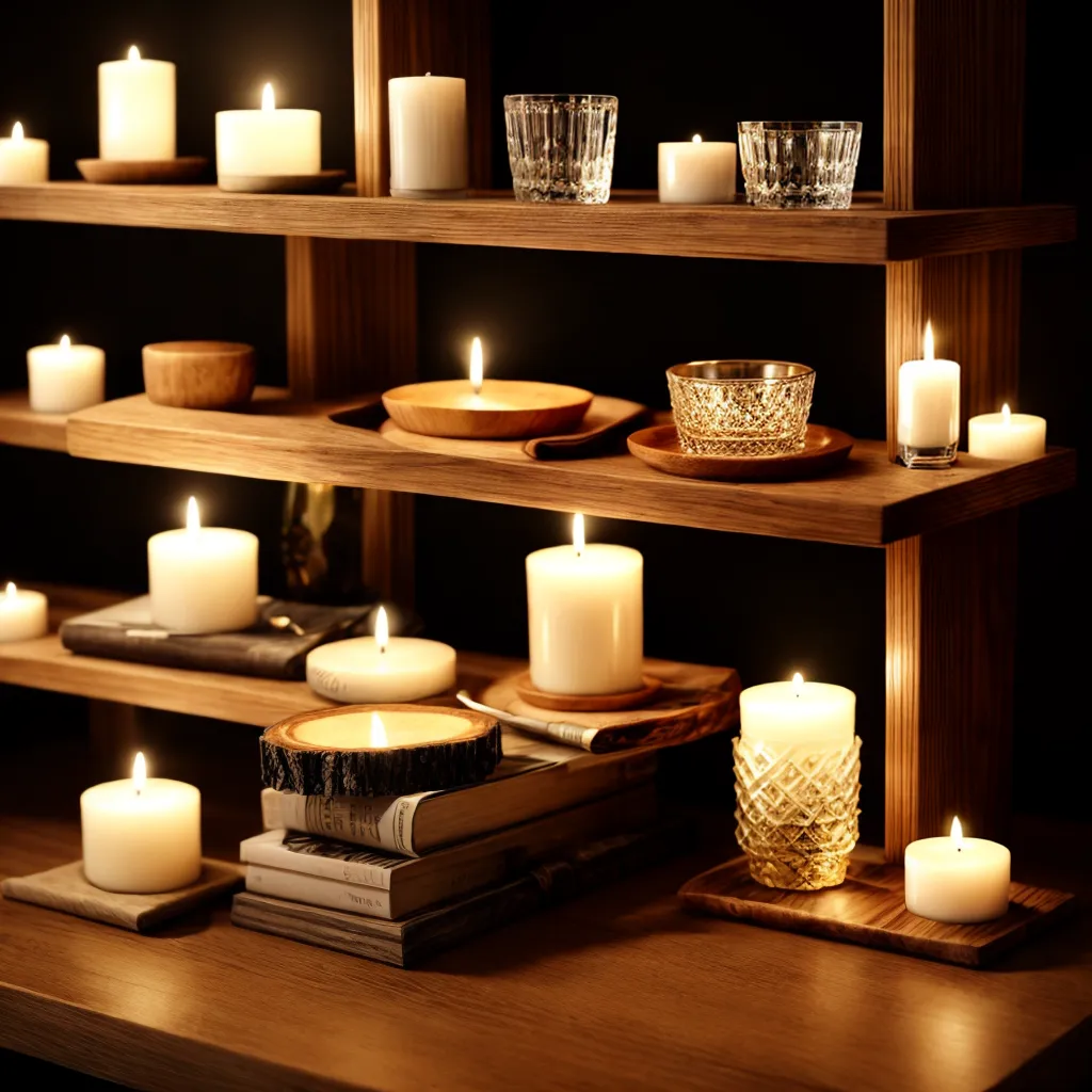 porta velas variedade inspiracao ambiente