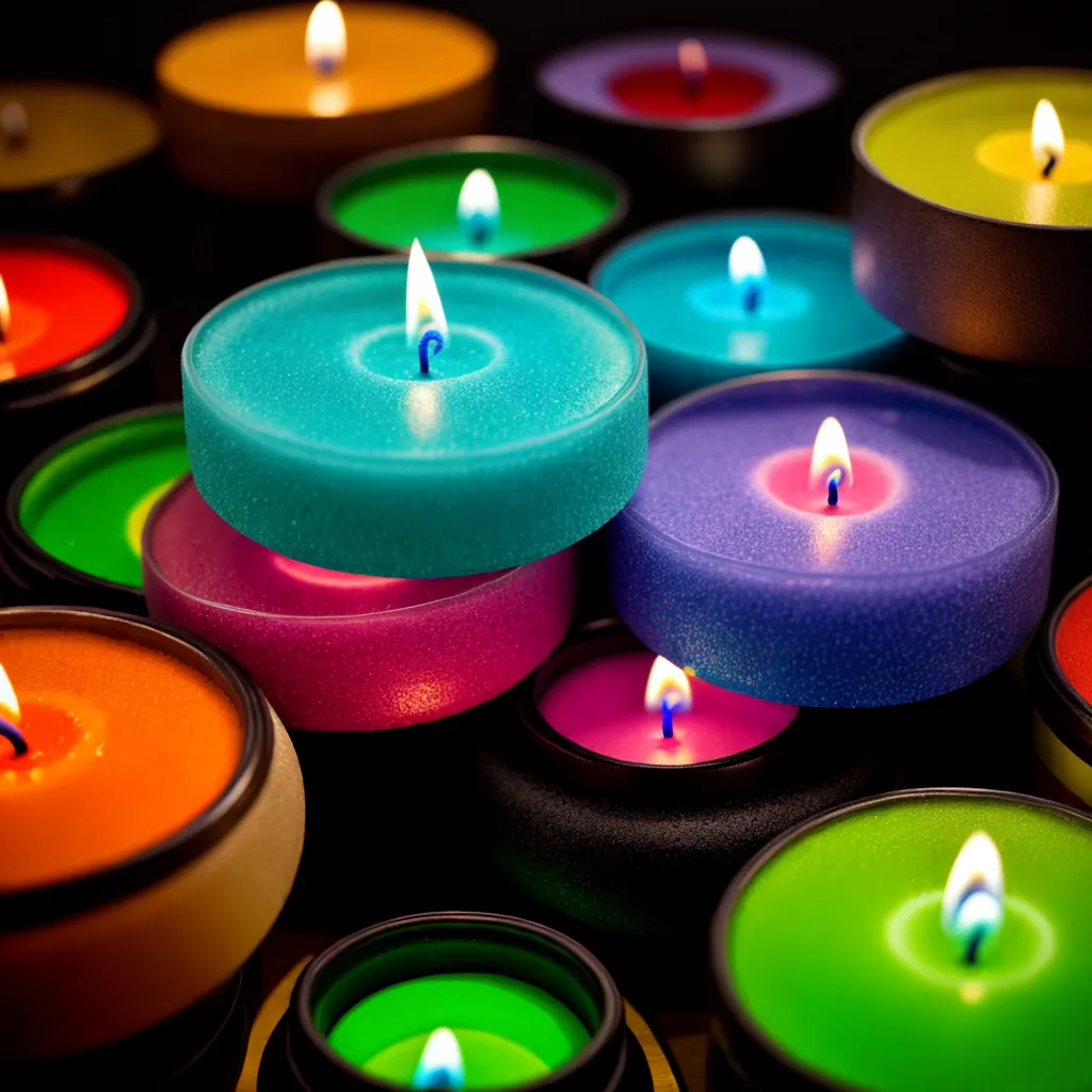 maos velas coloridas artesanato 1